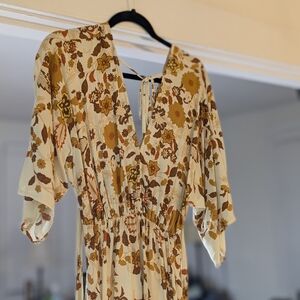 Floral Bohemian Maxi Dress